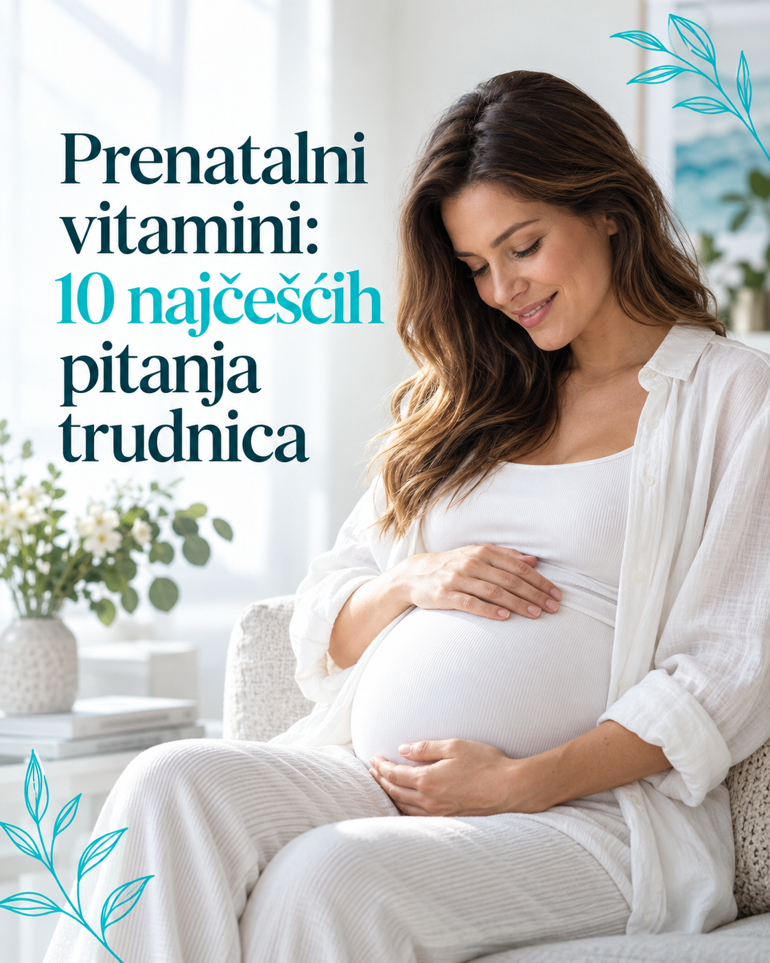 Trudnica i prenatalni vitamini, odgovori na najčešća pitanja
